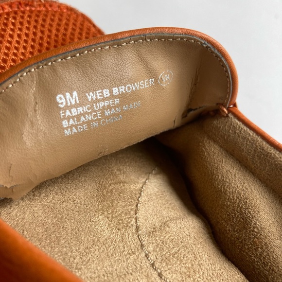 Aerosoles Orange Fabric Flats Loafers size 9 - Picture 15 of 15